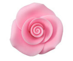 Dark Pink Roses 2" 3 Count