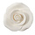 Edible White Roses 1-1/2" 6 Count