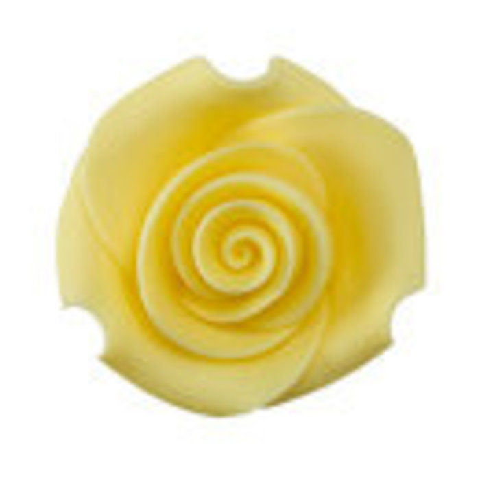 Yellow Roses 1-1/2" 6 Count