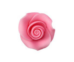 Dark Pink Roses 1-1/2" 6 Count