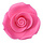 Dark Pink Roses 1" 6 Count