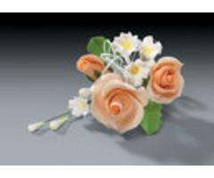 Trio Rose Spray Peach