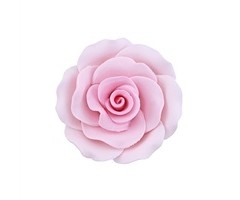 Pink colored Rose made out of Gum Paste 2"