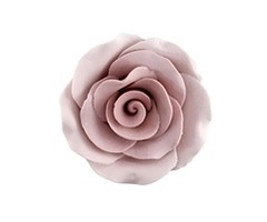 Mauve Colored Rose made out of Gum Paste 2"