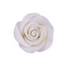 White Colored Rose made out of Gum Paste 1 1/4"