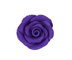 Purple Rose made out of Gum Paste 1 1/4"