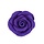 Purple Rose made out of Gum Paste 1 1/4"