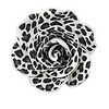 Leopard Print Gum Paste Rose