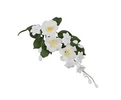 Wild Rose flower made out of gum paste with Wire