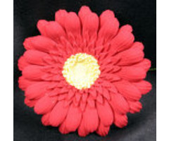 Red Gerber Daisy GumPaste Flowers
