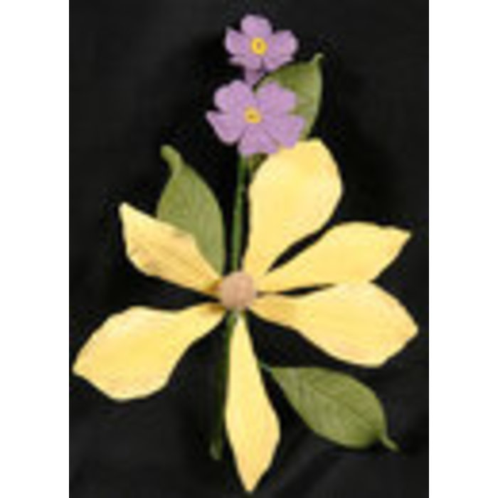 Lily and Hydrangea gumpaste flower mix