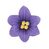 Purple Easter Lily GumPaste Flowers