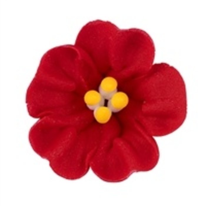 Red Petunia GumPaste Flowers