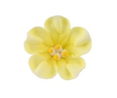 Yellow Petunia GumPaste Flowers