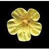 Yellow Hibiscus GumPaste Flowers