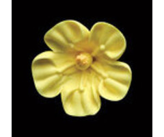 Yellow Hibiscus GumPaste Flowers