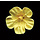 Yellow Hibiscus GumPaste Flowers
