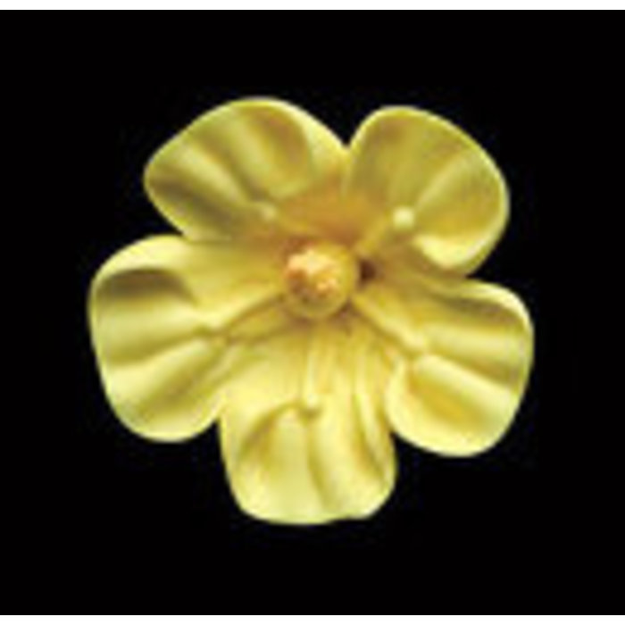 Yellow Hibiscus GumPaste Flowers