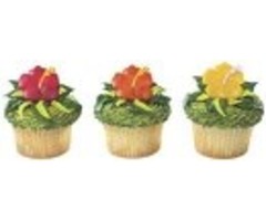 Hibiscus Cupcakes Rings