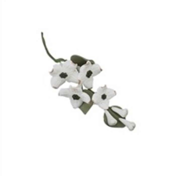 A Spray of Dogwood GumPaste flowers