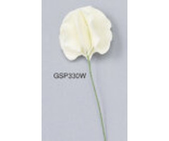 Sweet Pea flower made out of gumpaste