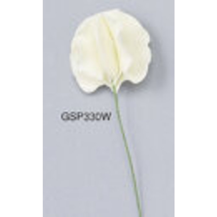 Sweet Pea flower made out of gumpaste