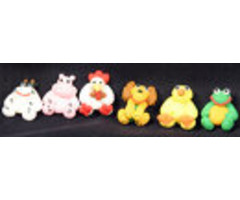 Farm Animals Themed Cake Toppers - Cupcake Toppers Mini Size