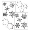 Snowflake Texture Cookie Cutter Set by Autumn Carpenter