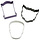 Skull, Tombstone and Cat Face Cookie Cutter Set