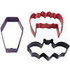 Vampire Halloween Cookie Cutter Set 3 Piece