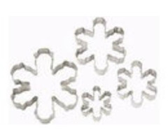 Snowflake Cookie Cutter Set by Wilton 4 Piece
