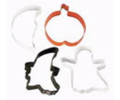 Spooky Shapes Halloween Cookie Cutter Set 4 Piece