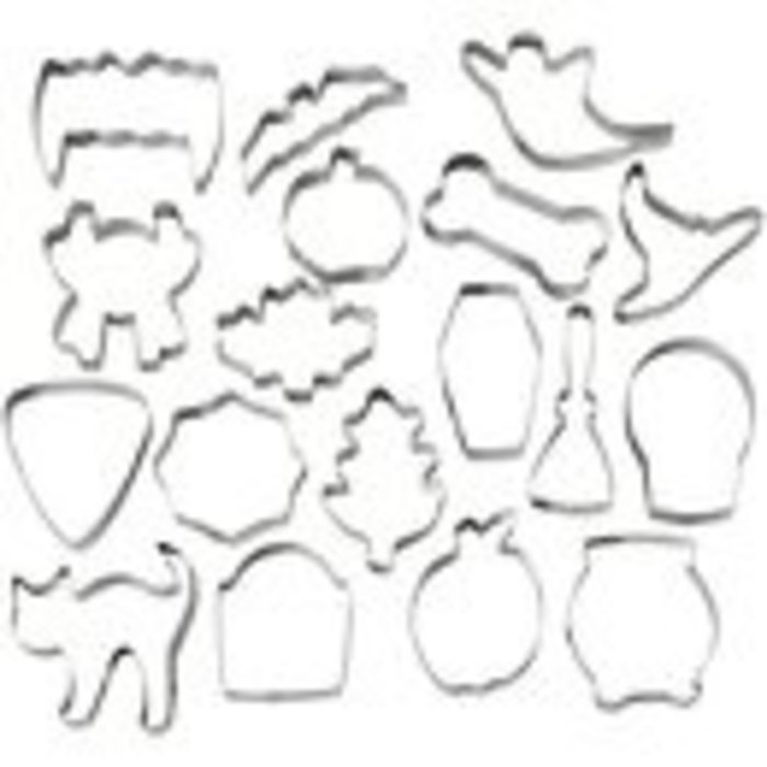 Halloween Cookie Cutter Set 18 Piece