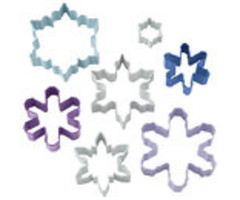 Snowflake Cookie Cutter Set 7 Piece