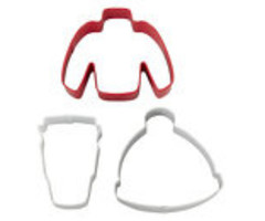 Sweater, Latte, Hat Christmas Cookie Cutter Set