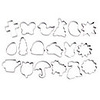 Easter Cookie Cutter Set by Wilton 18 pieces