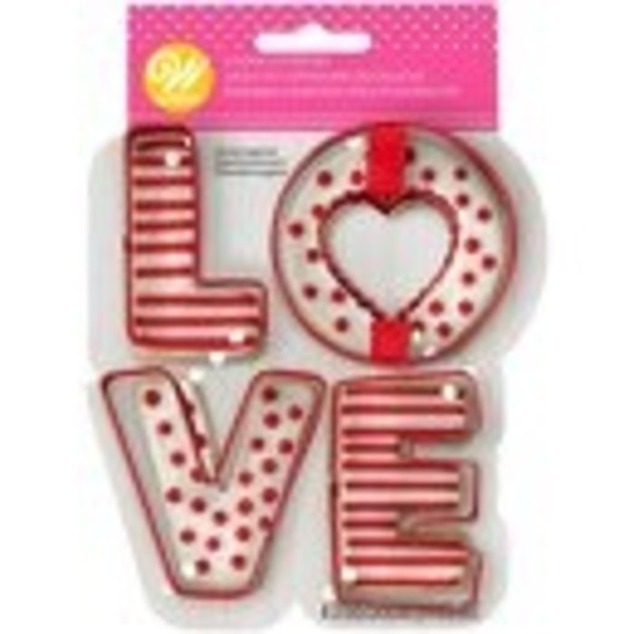 LOVE Cookie Cutter Set