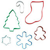 Christmas Cookie Cutter Set 6 Piece