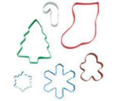 Christmas Cookie Cutter Set 6 Piece