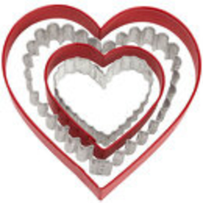 Nesting Heart Cookie Cutter 4 Piece Set