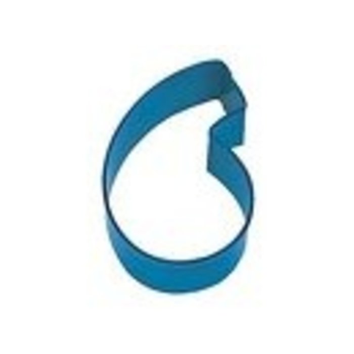 Number 6 Shaped Cookie Cutter by R&M