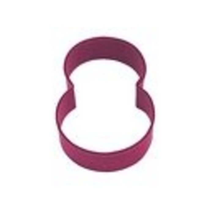 Number 8 Shaped Cookie Cutter by R&M