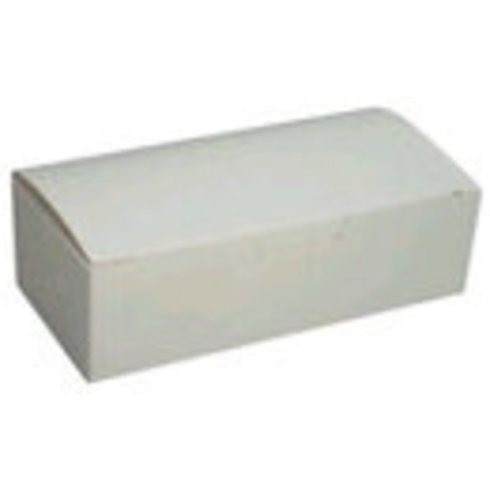 White candy boxes 1 pound 1 Piece 6 per order. sku 1110
