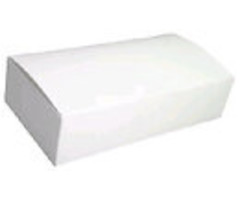 White candy boxes 3 Pound 6 per order. sku 1210