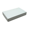 White Cover Candy Box 1/2 Pound 2 Piece Box 1 Layer 1370 c