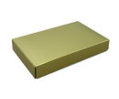 Gold Cover Candy Box 1/2 pound 2 Piece Box 1 Layer