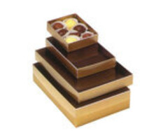 Clear Lid Gold Base Box 1/2 Pound