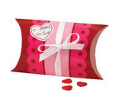 Eyelet Valentine's Day Themed Pillow Treat Box Kit by Wilton