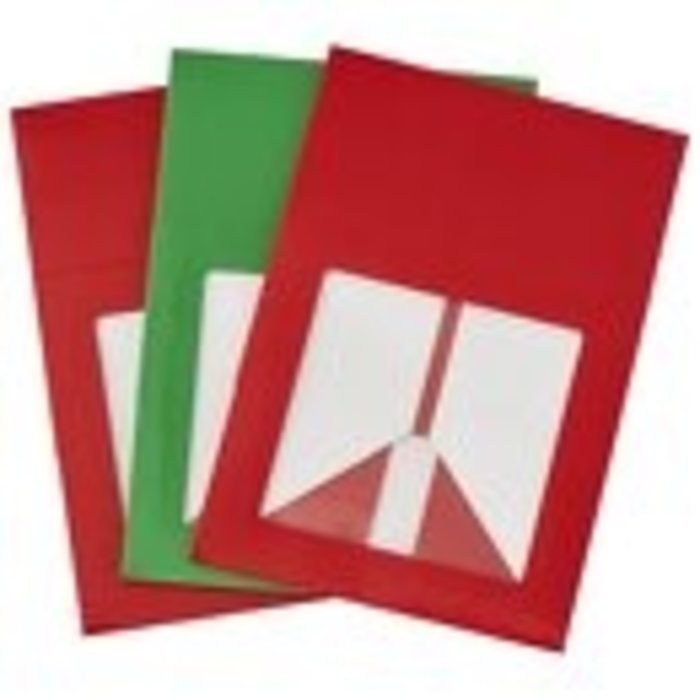 Red and Green Treat Boxes