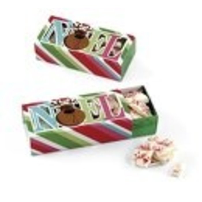 Noel Sliding Christmas Treat Boxes